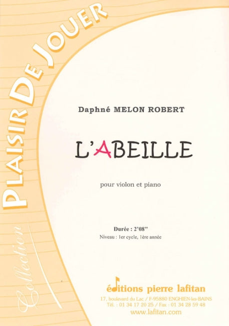 PARTITION L’ABEILLE