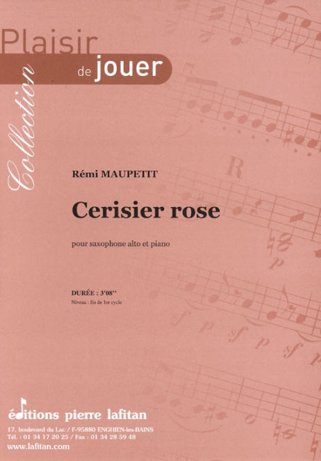 PARTITION CERISIER ROSE (SAX ALTO)