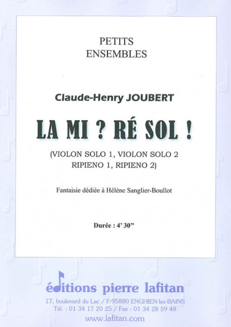 OEUVRE LA MI ? RÉ SOL !