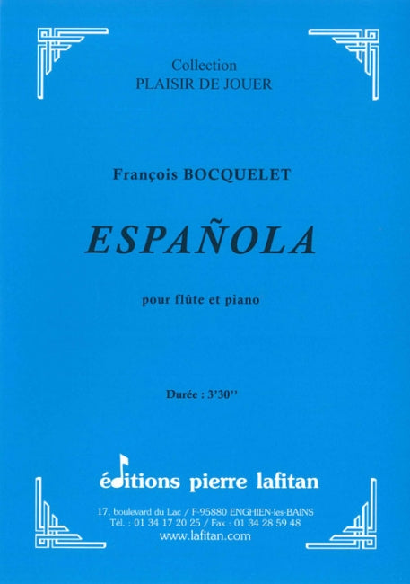 PARTITION ESPANOLA (FLÛTE)