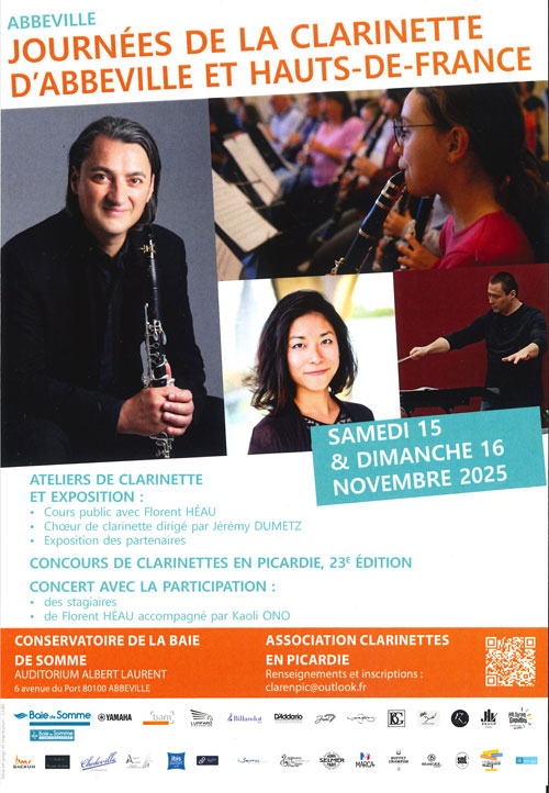 Clarinettes en Picardie : la date approche