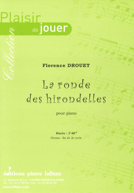 PARTITION LA RONDE DES HIRONDELLES