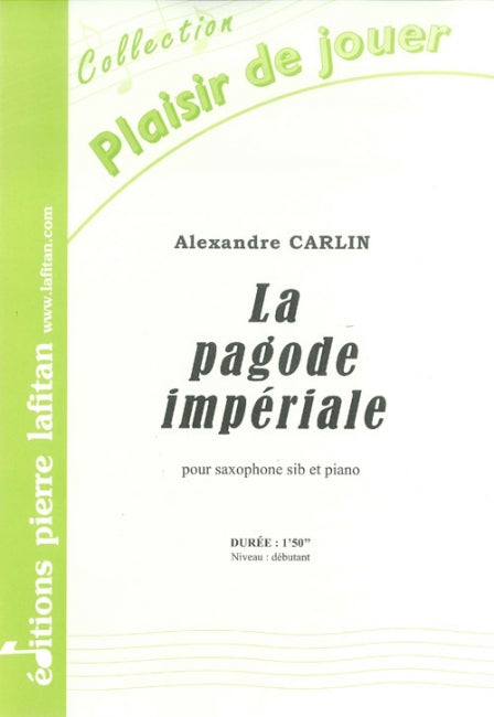 PARTITION LA PAGODE IMPÉRIALE (SAX SIB)
