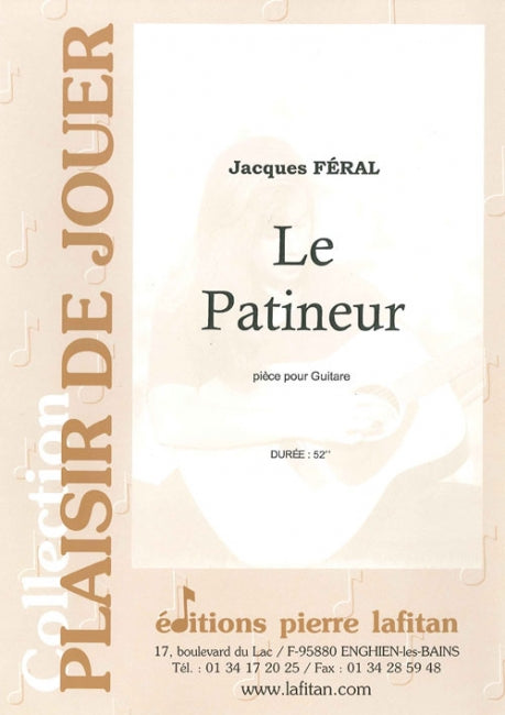 PARTITION LE PATINEUR