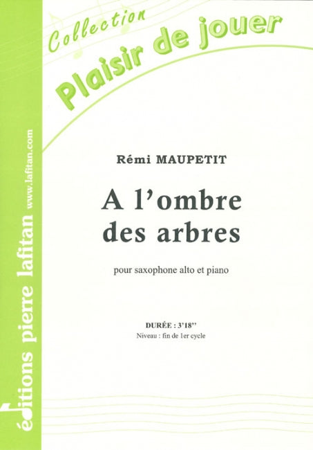 PARTITION A L’OMBRE DES ARBRES