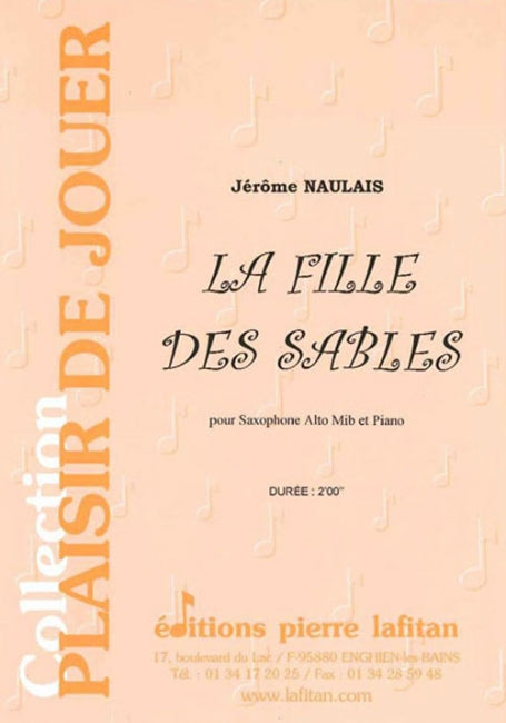 PARTITION LA FILLE DES SABLES
