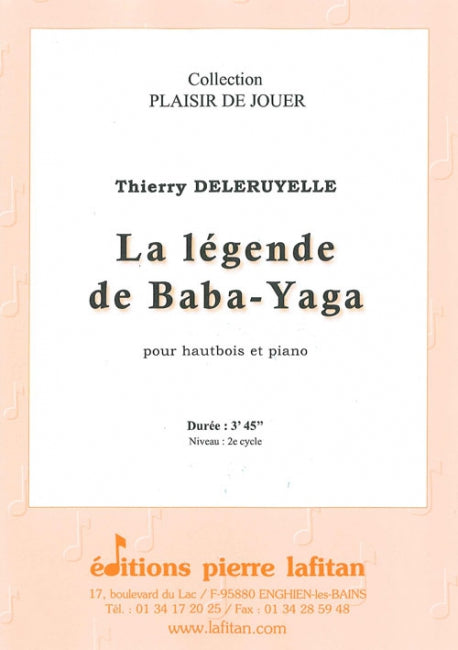 PARTITION LA LÉGENDE DE BABA-YAGA (HAUTBOIS)