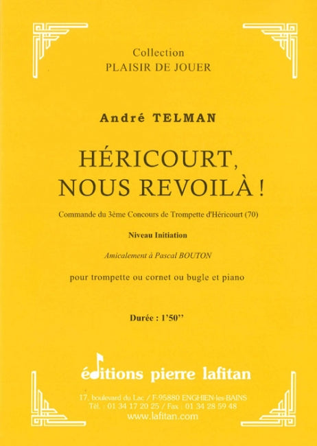 PARTITION HÉRICOURT, NOUS REVOILÀ !