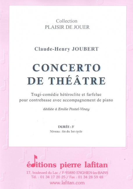 PARTITION CONCERTO DE THÉÂTRE