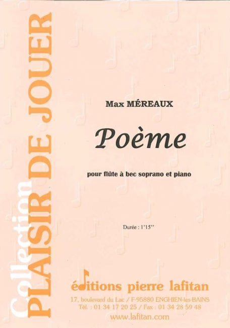 PARTITION POÈME