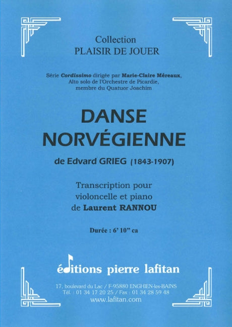 PARTITION DANSE NORVÉGIENNE