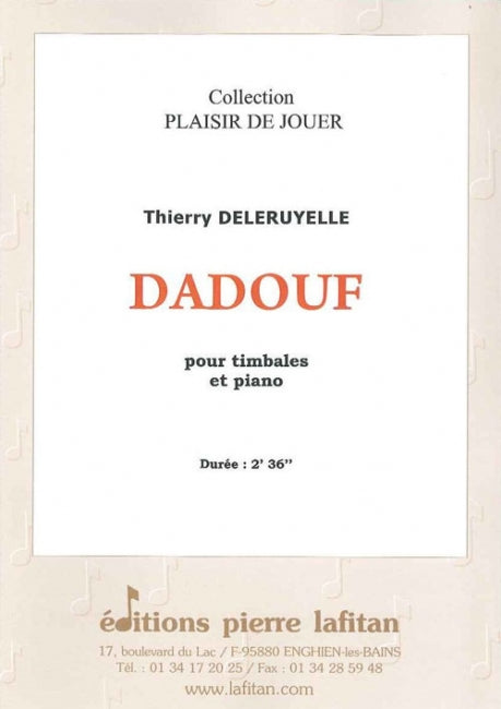 PARTITION DADOUF (TIMBALES/PIANO)