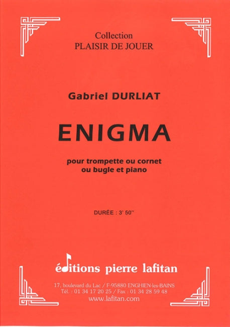 PARTITION ENIGMA (TROMPETTE/PIANO)