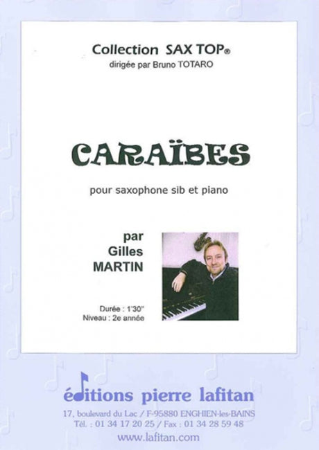 PARTITION CARAÏBES (SAX Sib)