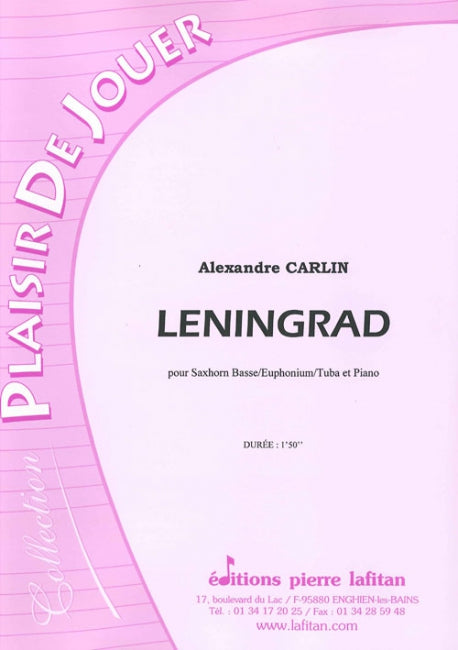PARTITION LENINGRAD (SAXHORN BASSE)