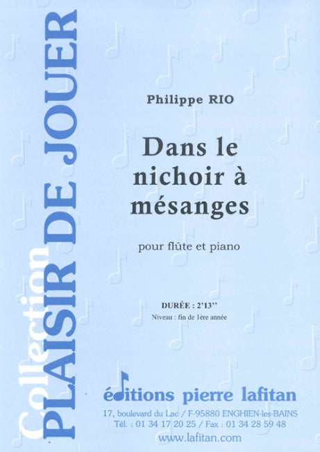 PARTITION DANS LE NICHOIR A MÉSANGES
