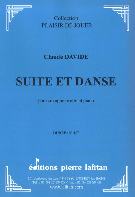 PARTITION SUITE ET DANSE
