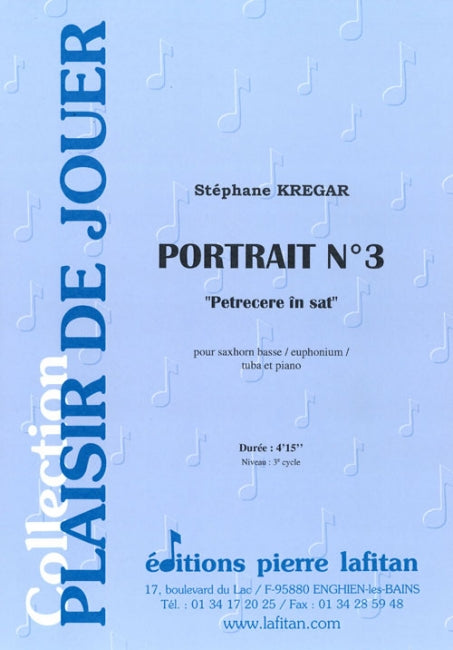 PARTITION PORTRAIT N°3