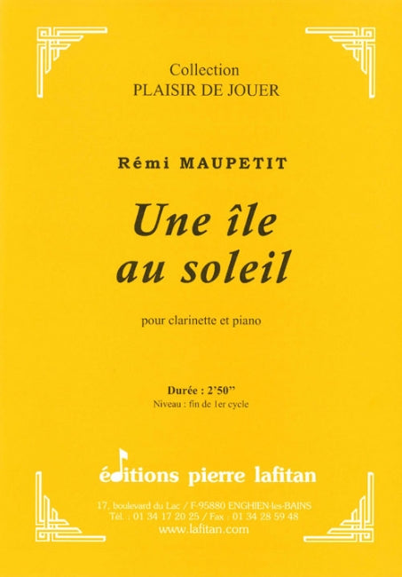 PARTITION UNE ÎLE AU SOLEIL