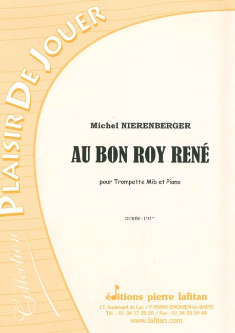 PARTITION AU BON ROY RENÉ