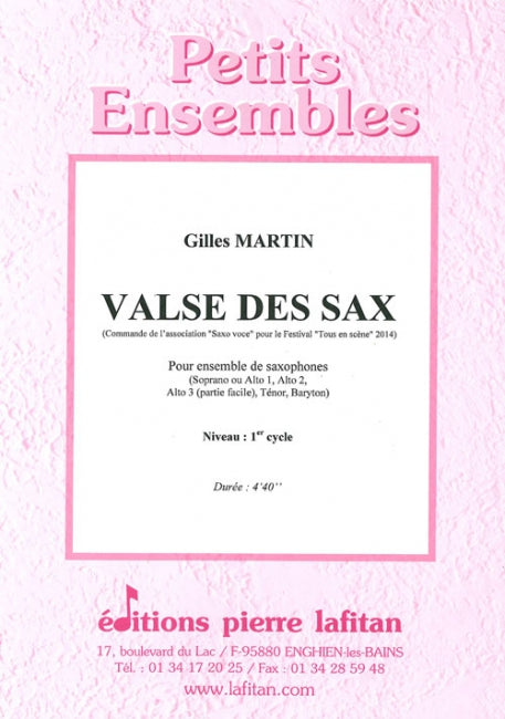 OEUVRE VALSE DES SAX