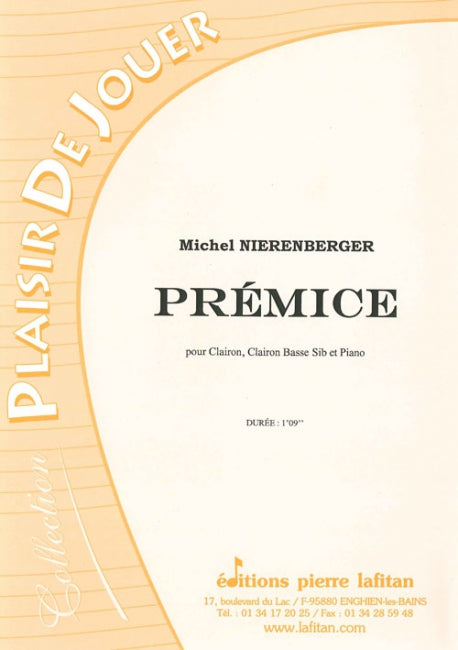 PARTITION PRÉMICE