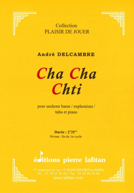 PARTITION CHA CHA CHTI (SAXHORN BASSE)