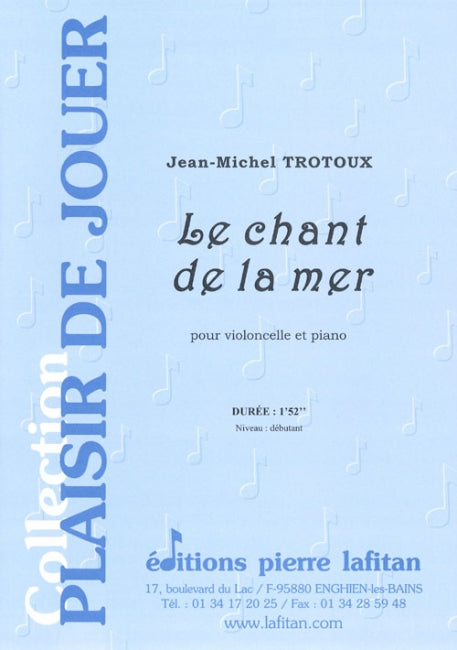 PARTITION LE CHANT DE LA MER
