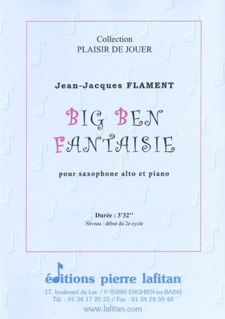 PARTITION BIG BEN FANTAISIE (SAX ALTO)