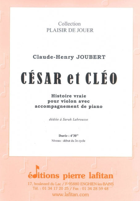 PARTITION CÉSAR ET CLÉO