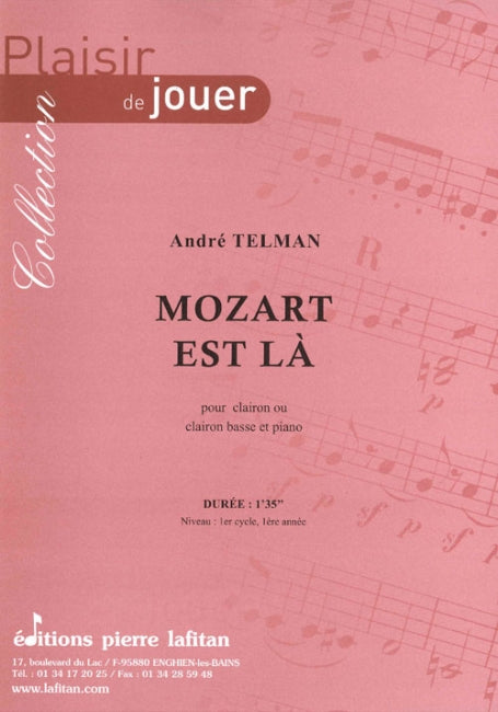 PARTITION MOZART EST LÀ (CLAIRON)