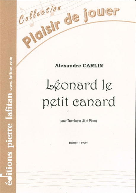 PARTITION LÉONARD LE PETIT CANARD