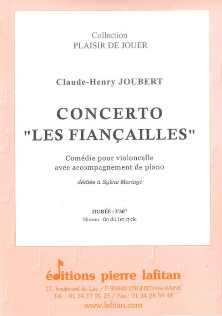 PARTITION CONCERTO "LES FIANÇAILLES"
