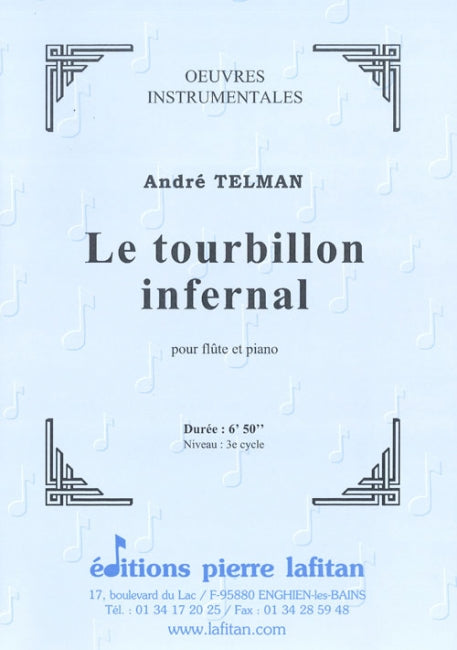 PARTITION LE TOURBILLON INFERNAL (FLÛTE)
