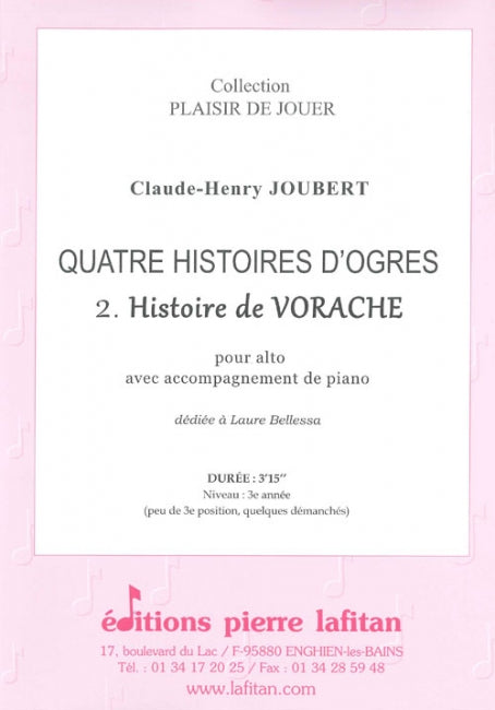 PARTITION QUATRE HISTOIRES D’OGRES – 2. VORACHE
