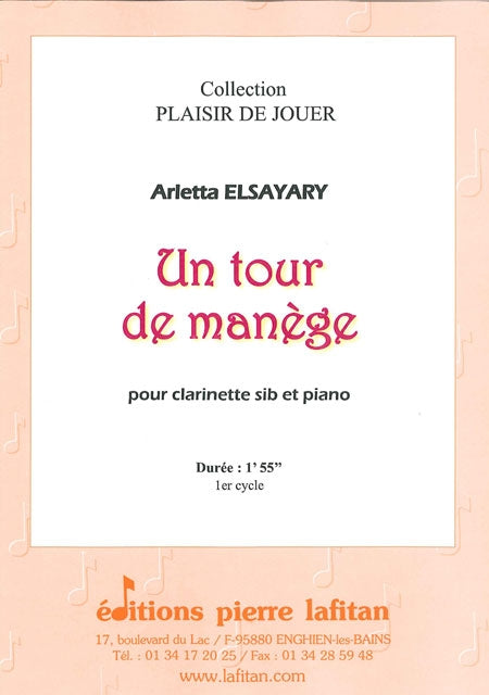 PARTITION UN TOUR DE MANÈGE