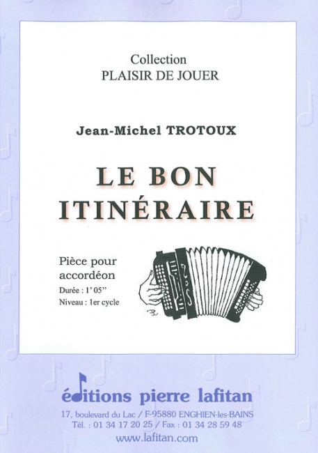 PARTITION LE BON ITINÉRAIRE
