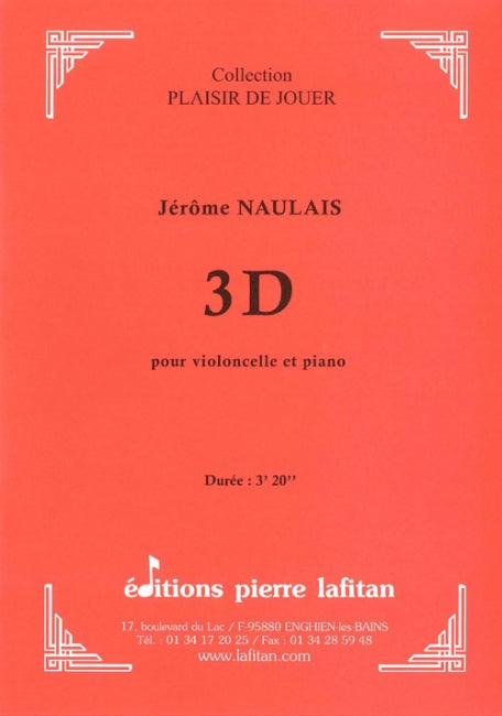 PARTITION 3D (VIOLONCELLE)