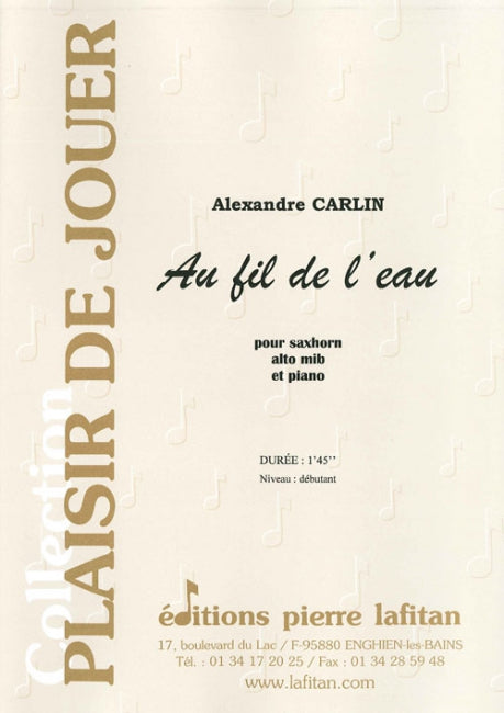 PARTITION AU FIL DE L’EAU (SAXHORN ALTO)