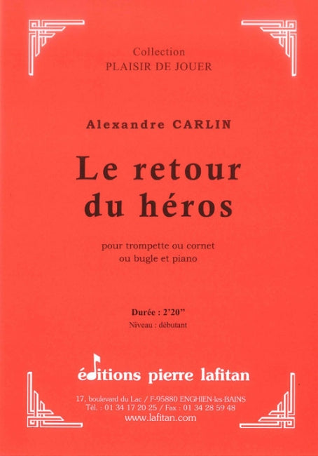 PARTITION LE RETOUR DU HÉROS (TROMPETTE)