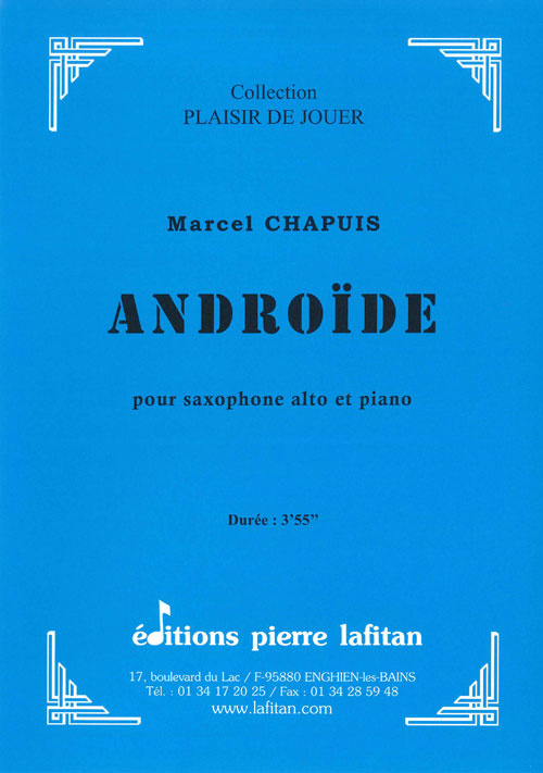 PARTITION ANDROÏDE (SAX ALTO)