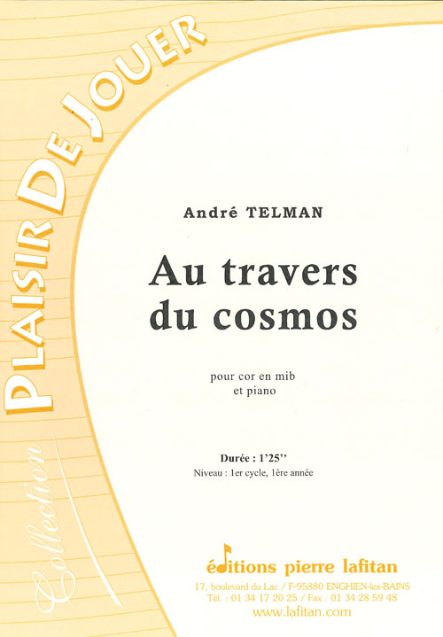PARTITION AU TRAVERS DU COSMOS (COR MIb)