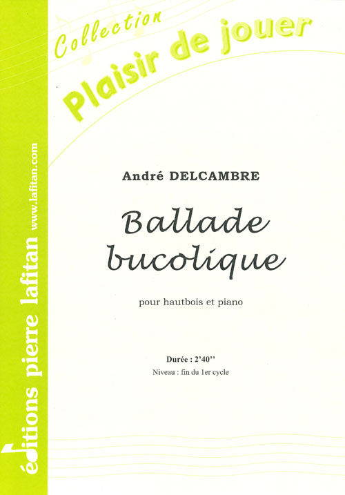 PARTITION BALLADE BUCOLIQUE