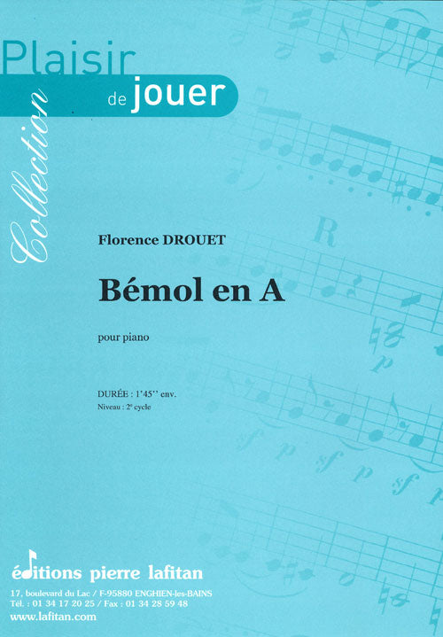 PARTITION BÉMOL EN A