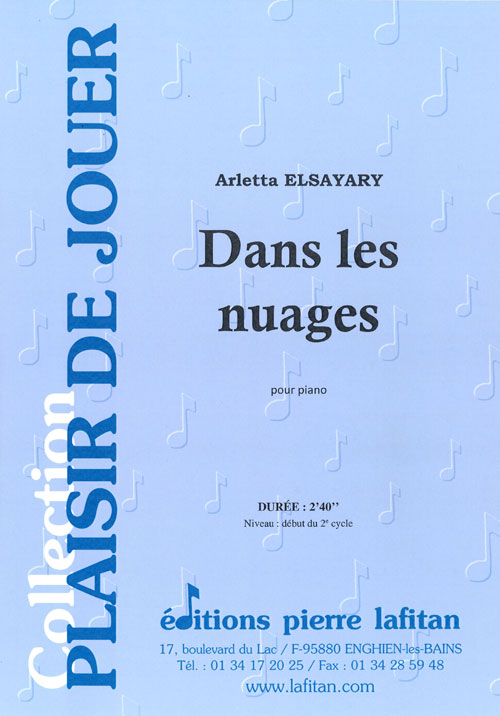 PARTITION DANS LES NUAGES (PIANO)