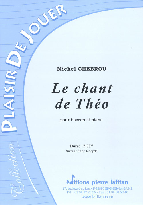PARTITION LE CHANT DE THÉO