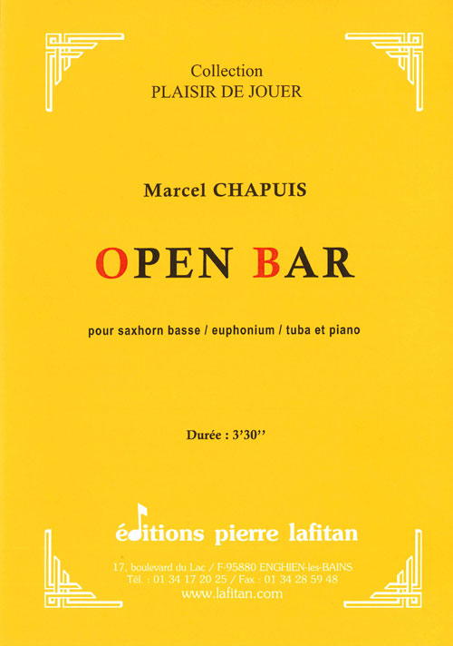 PARTITION OPEN BAR (SAXHORN BASSE)