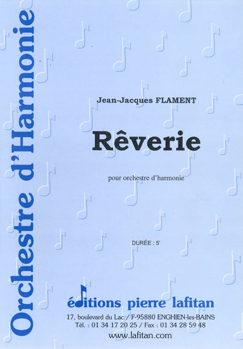 OEUVRE RÊVERIE (ORCHESTRE D’HARMONIE)