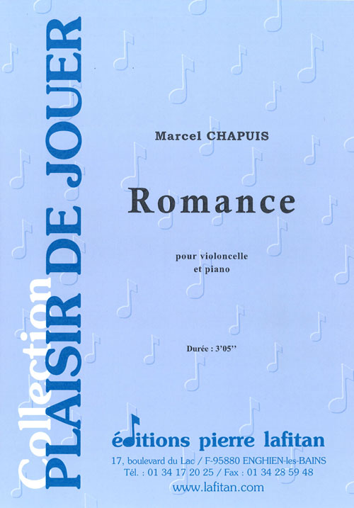 PARTITION ROMANCE (VIOLONCELLE)