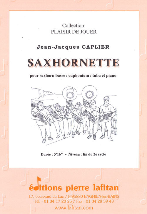 PARTITION SAXHORNETTE